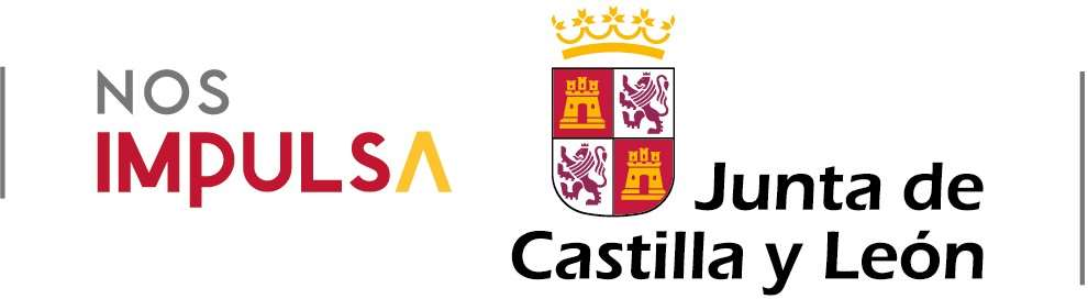 Logotipos Nos Impulsa y Junta de Castilla y León
